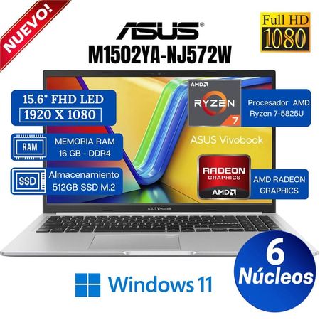 Laptop ASUS Vivobook M1502YA-NJ572W 15.6