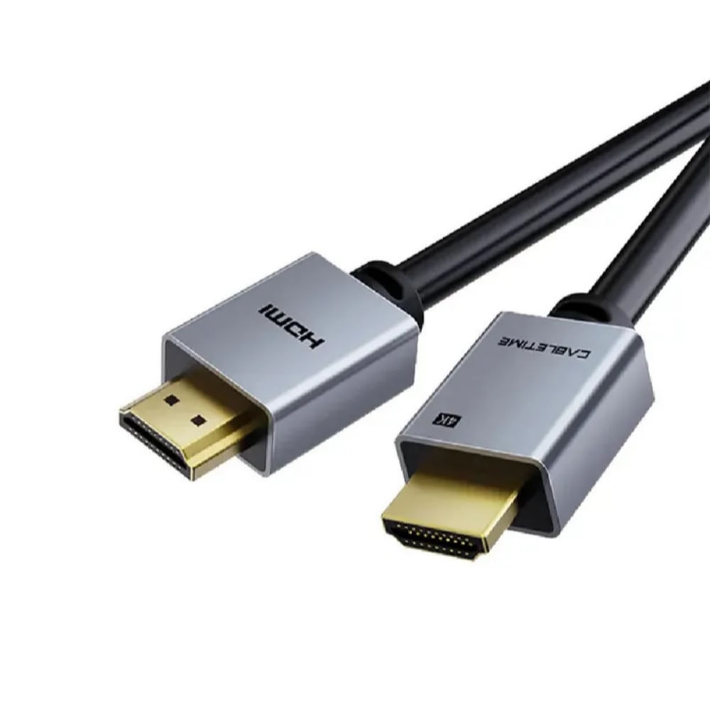 Cable Cabletime Hdmi 2.0 4K de 2 metros chapado en oro