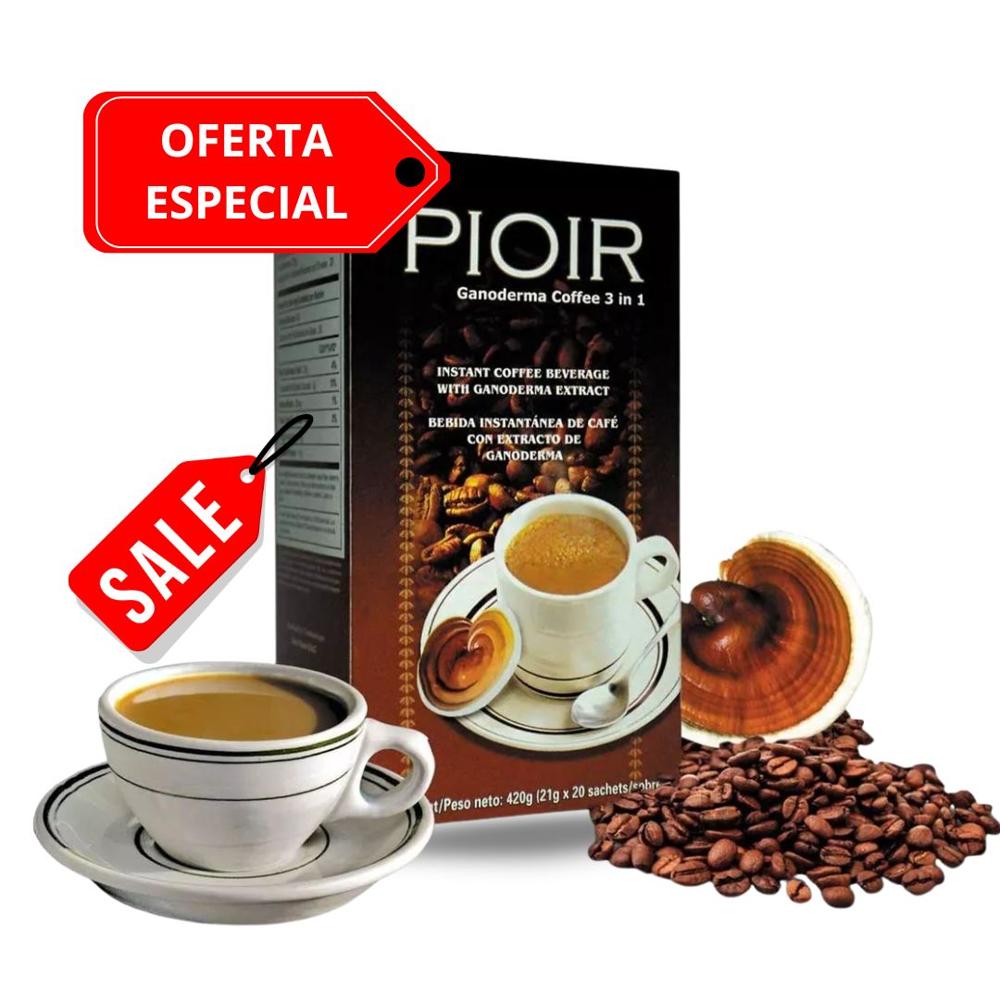 CAFÉ GANODERMA COFFEE 3 EN 1 PIOIR