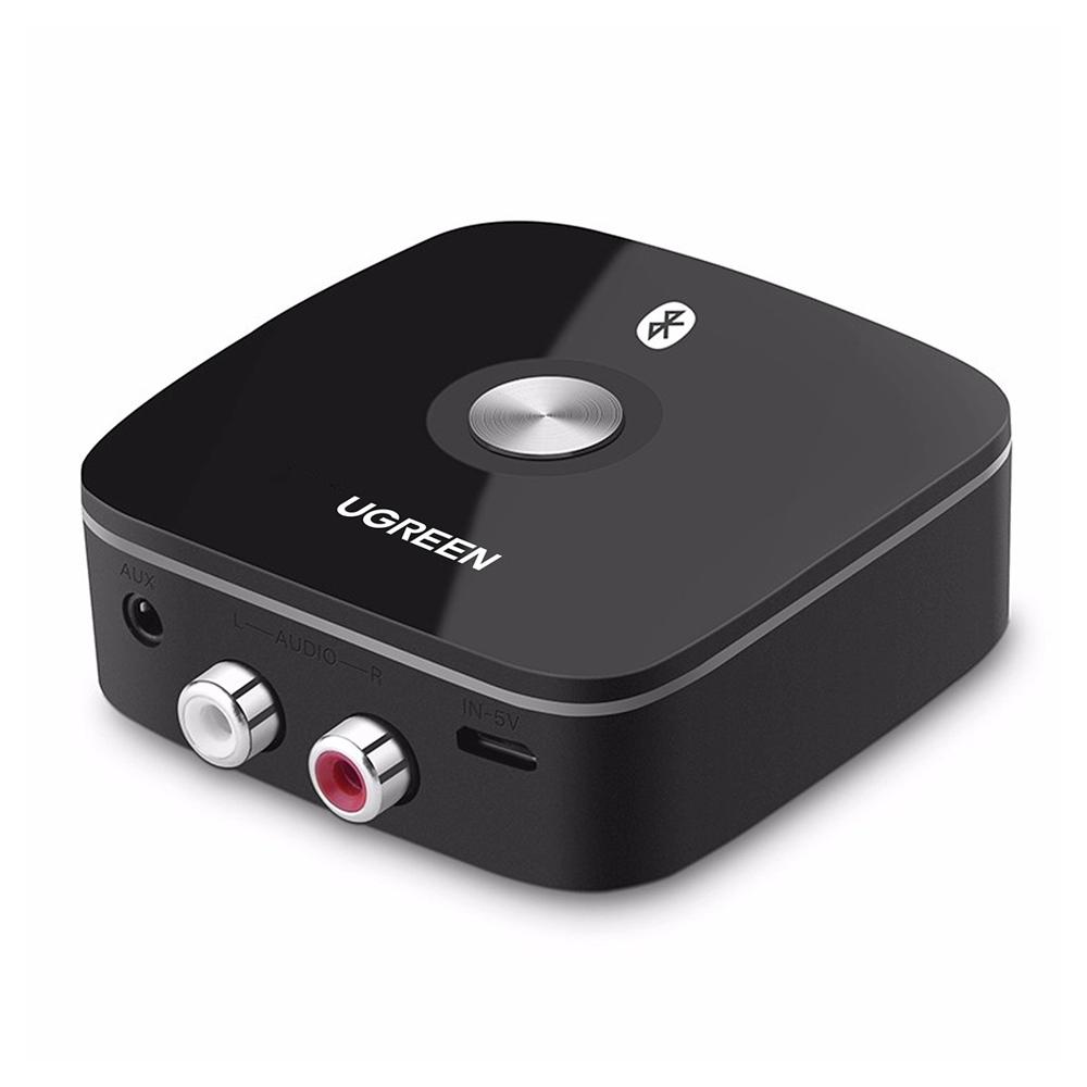 Ugreen Adaptador de Audio Bluetooth 5.1 Receptor 2x RCA 3.5mm - 40759