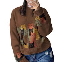 Chompa Unisex 463G-27 Hilo Alpino Barnizado En Los Gatos Color Marron