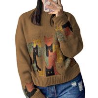 Chompa Unisex 463G-27 Hilo Alpino Barnizado En Los Gatos Color Mostaza