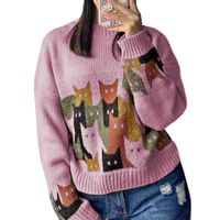 Chompa Unisex 463G-27 Hilo Alpino Barnizado En Los Gatos Color Rosado