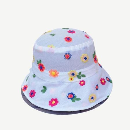 Bucket Hat Dots Blanco