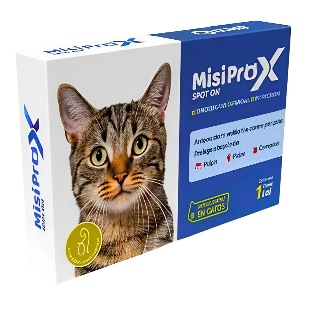Antiparasitario Externo Pipeta Gatos  - MisiProx