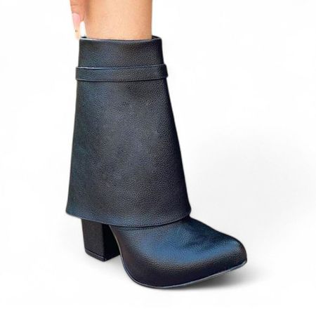 Bota Mujer Hawai Baja Taco 9 1299 5C-85 Color Negro Talla 35