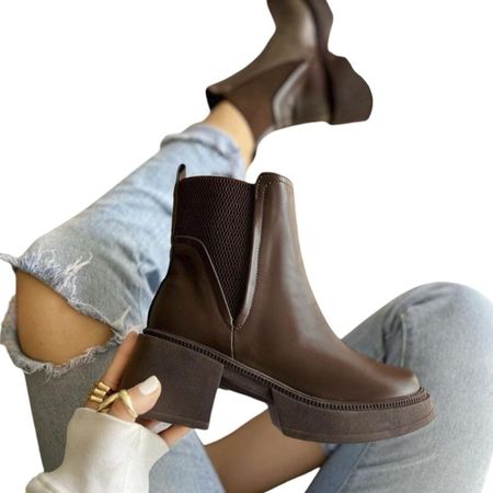 Botin Mujer 1177 5C-60 Color Marron Talla 39