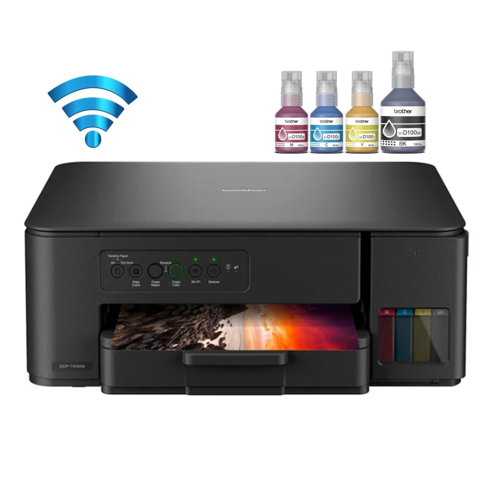 Impresora Brother DCP-T430W Wifi Multifuncional
