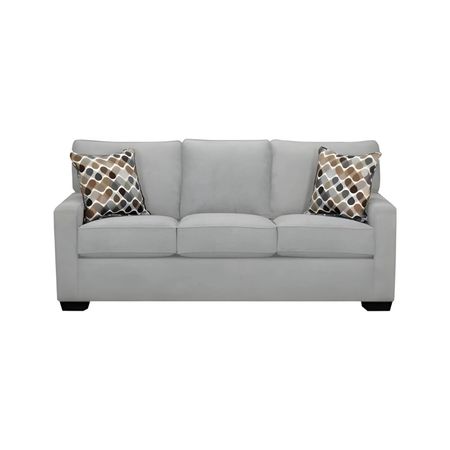 Sofá 3 Cuerpos Reims Gris Claro