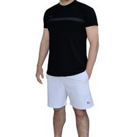 Short deportivo largo hombre Revati FT19-SH-M8 / Blanco