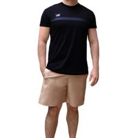 Short deportivo largo hombre Revati FT25-SH-M8 / Crema