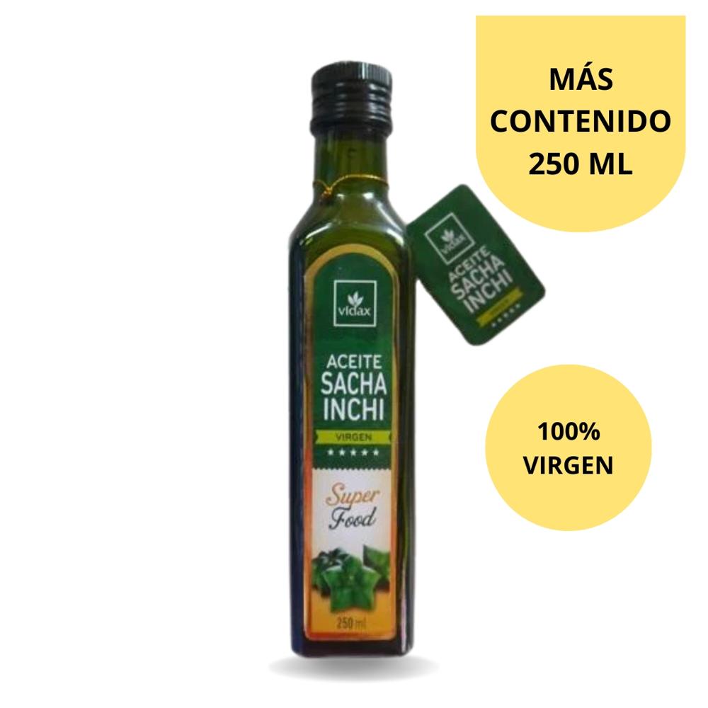 Aceite de Sacha Inchi Vidax 250 ML