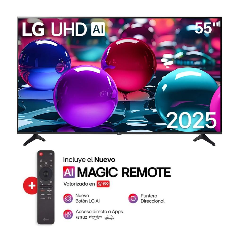 Televisor LG 55"" Smart UHD 4K Thinq Ai 55UA7300PSB