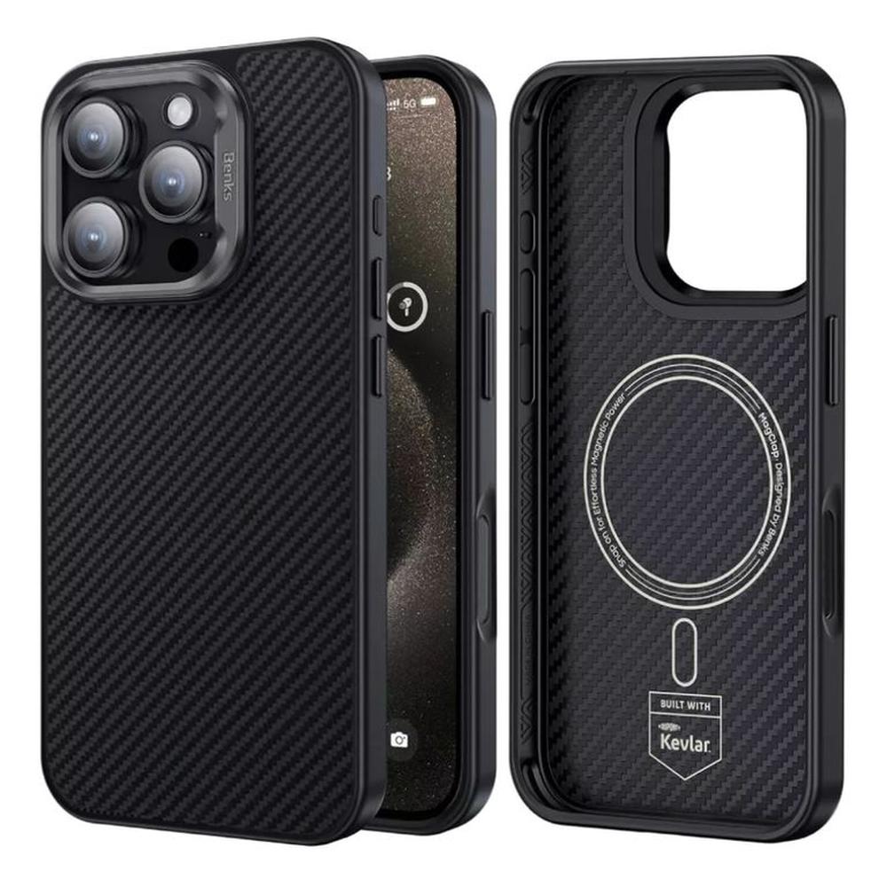 Case Benks Armor Pro Kevlar Para iPhone 16 Pro Max 6.9