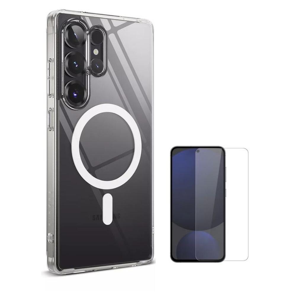 CASE RINGKE FUSION MAGFIT SAMSUNG GALAXY S25 ULTRA Y VIDRIO