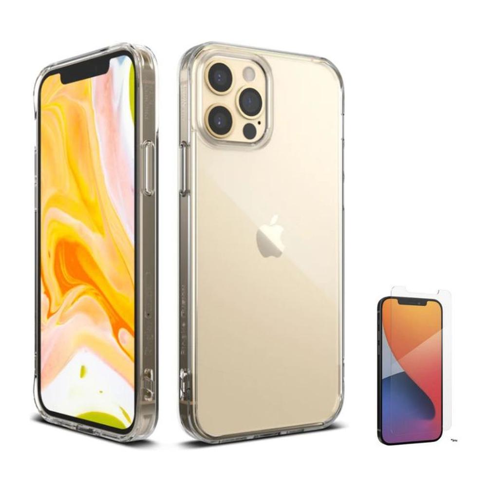 CASE RINGKE FUSION IPHONE 12 PRO MAX Y VIDRIO