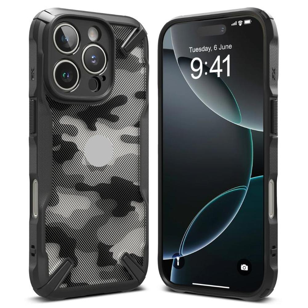 CASE RINGKE FUSION X CAMUFLADO IPHONE 16 PRO MAX