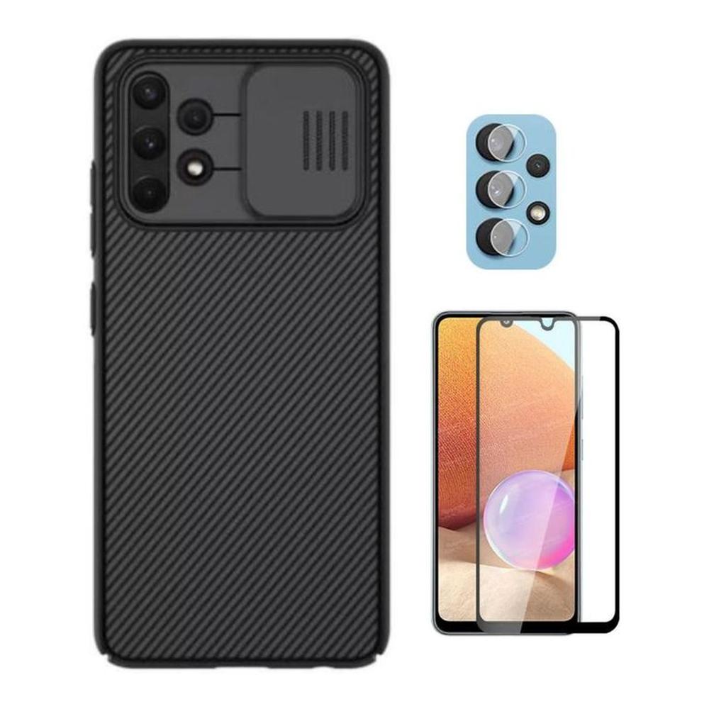 CASE NILLKIN CAMSHIELD SAMSUNG GALAXY A32 4G Y VIDRIOS