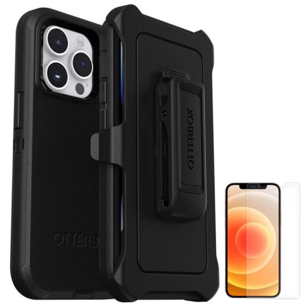 CASE OTTERBOX IPHONE 14 PRO MAX Y VIDRIO