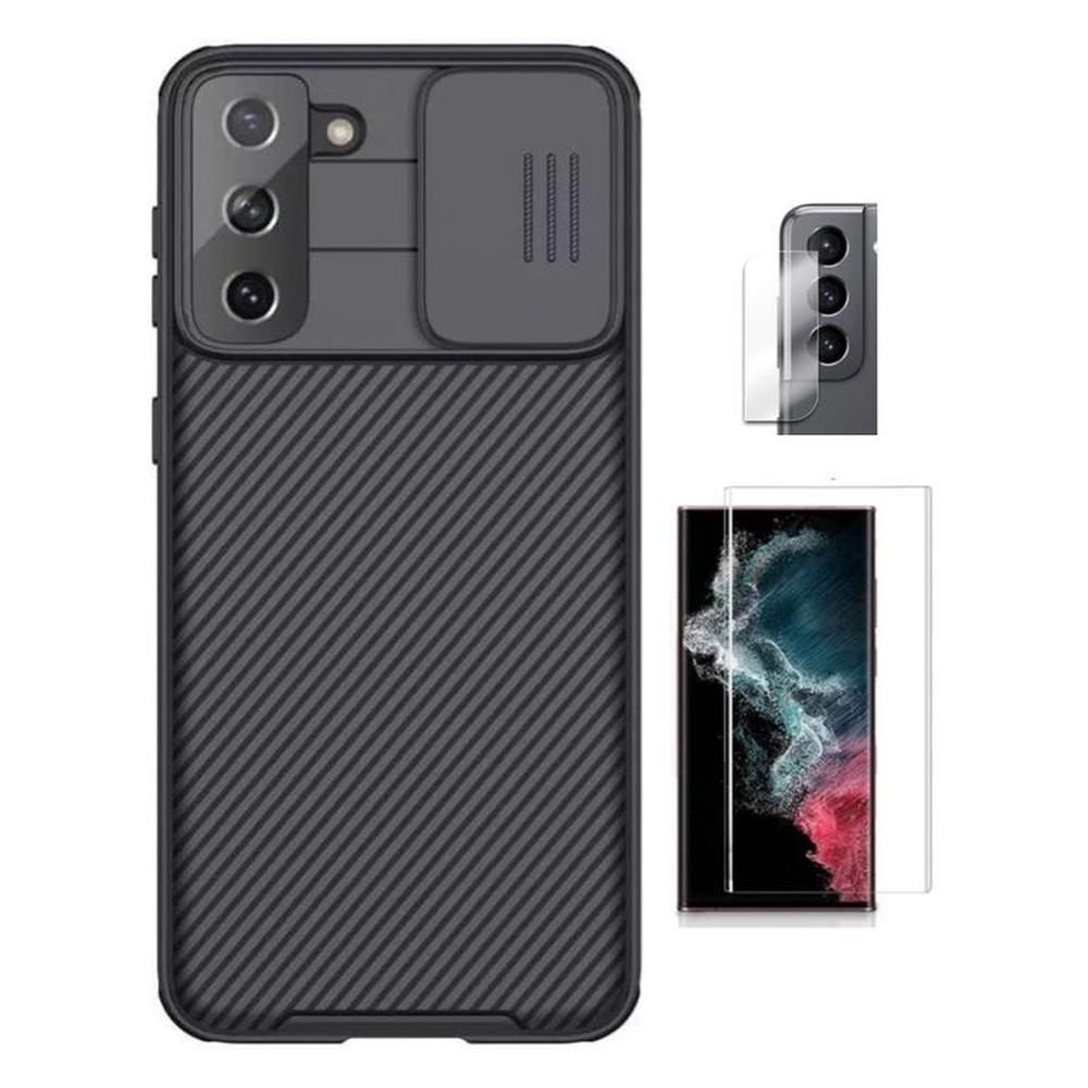 CASE NILLKIN CAMSHIELD SAMSUNG S21 Y VIDRIOS