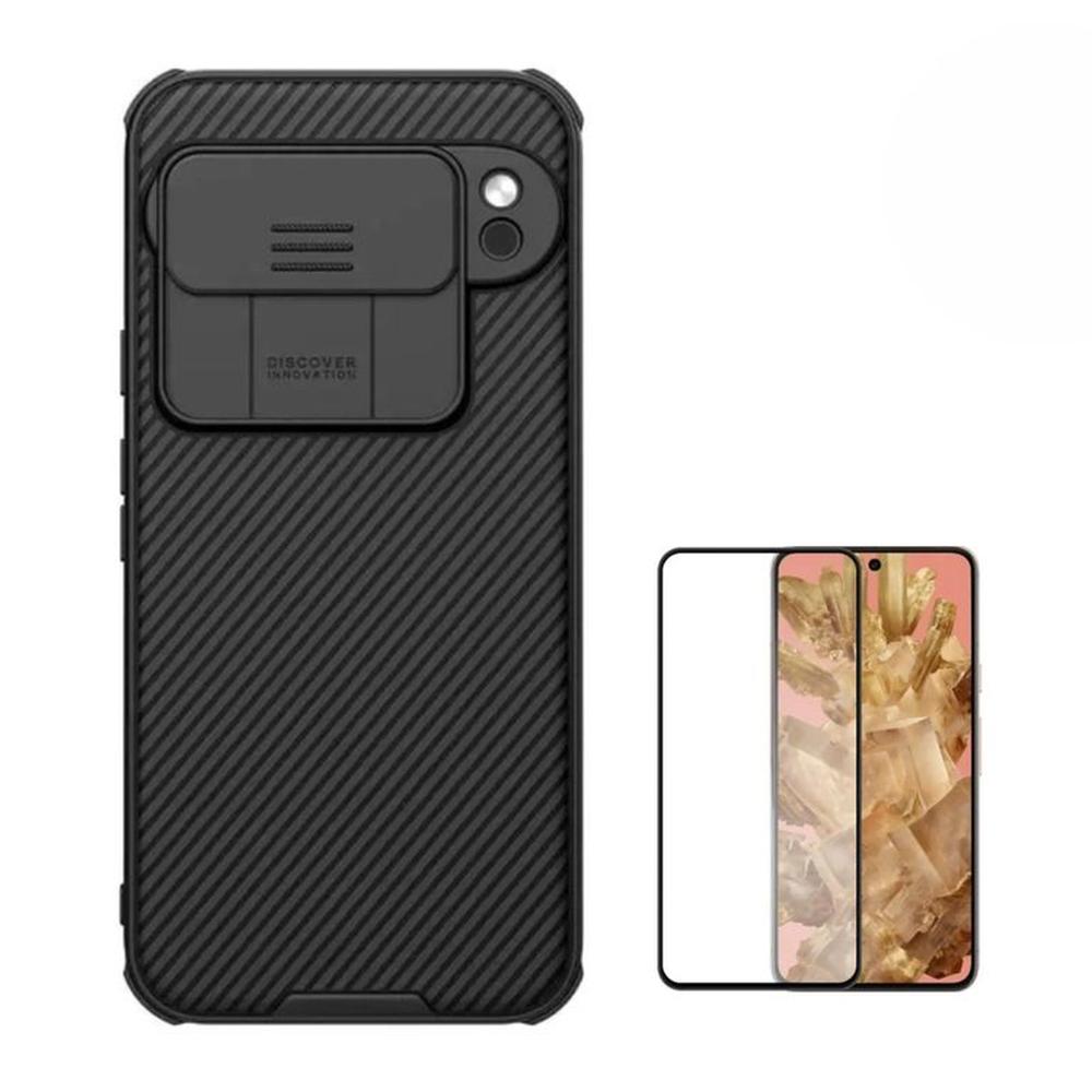 CASE NILLKIN CAMSHIELD PIXEL 9 PRO XL Y VIDRIO
