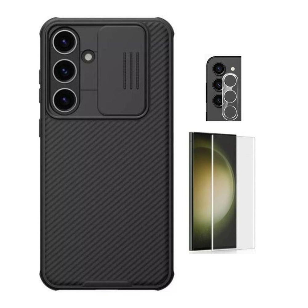 CASE NILLKIN CAMSHIELD SAMSUNG S24 CON VIDRIOS