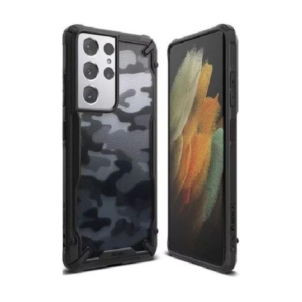 CASE RINGKE FUSION X CAMUFLADO SAMSUNG S21 ULTRA