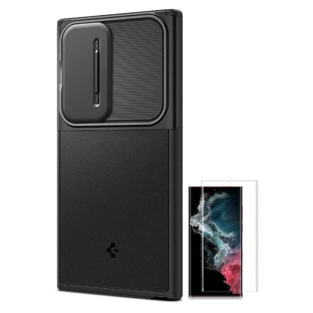 CASE SPIGEN OPTIK ARMOR SAMSUNG S24 ULTRA Y VIDRIO