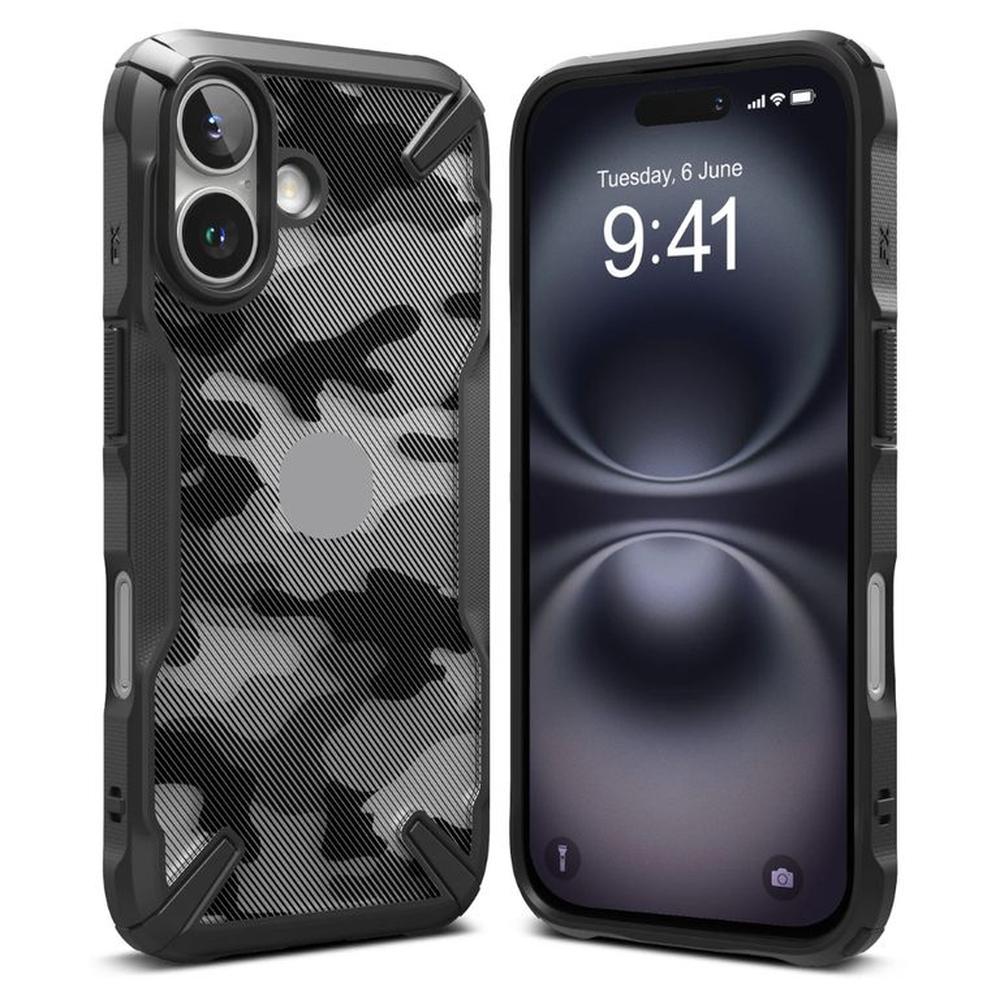 CASE RINGKE FUSION X CAMUFLADO IPHONE 16