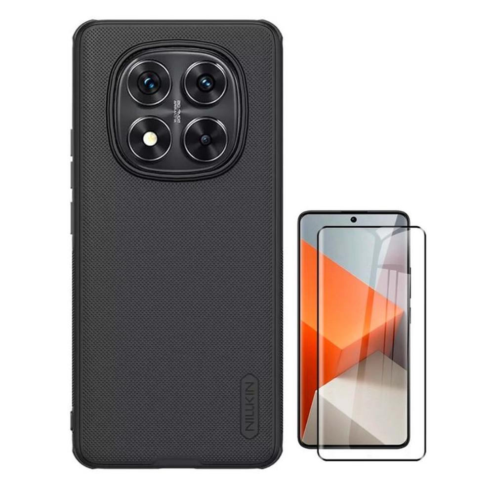 CASE NILLKIN FROSTED REDMI NOTE 14 PRO PLUS 5G Y VIDRIO