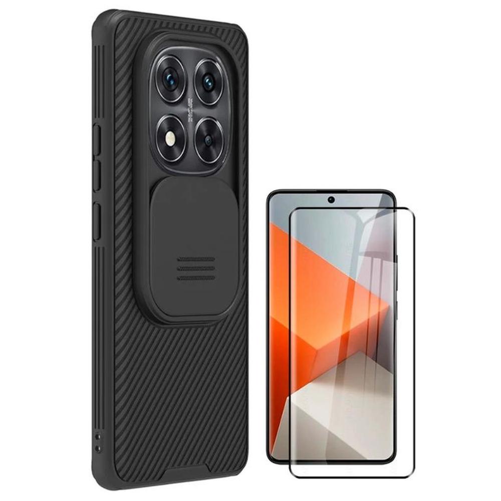 CASE NILLKIN XIAOMI REDMI NOTE 14 PRO PLUS 5G Y VIDRIO