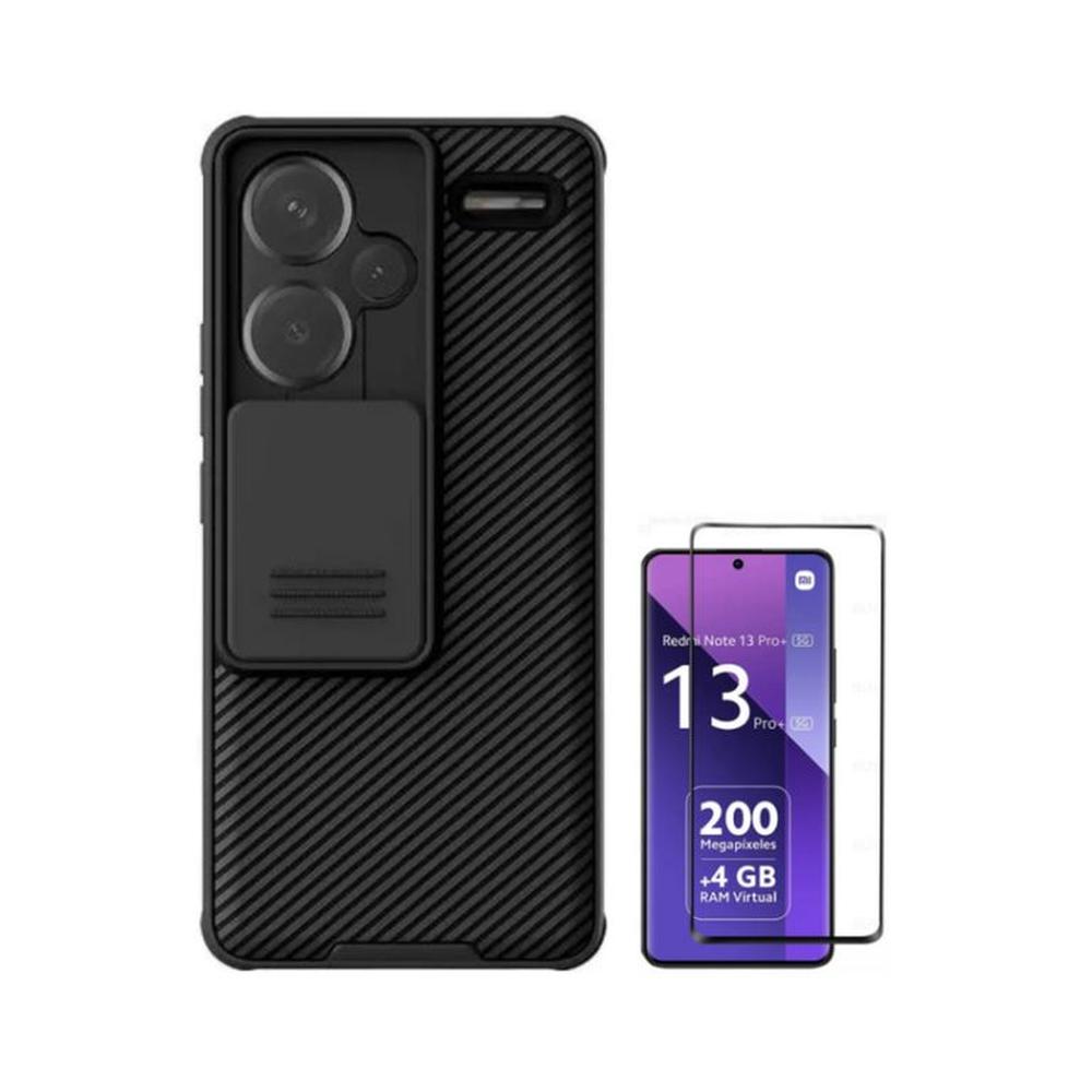 CASE NILLKIN XIAOMI REDMI NOTE 13 PRO PLUS 5G Y VIDRIO