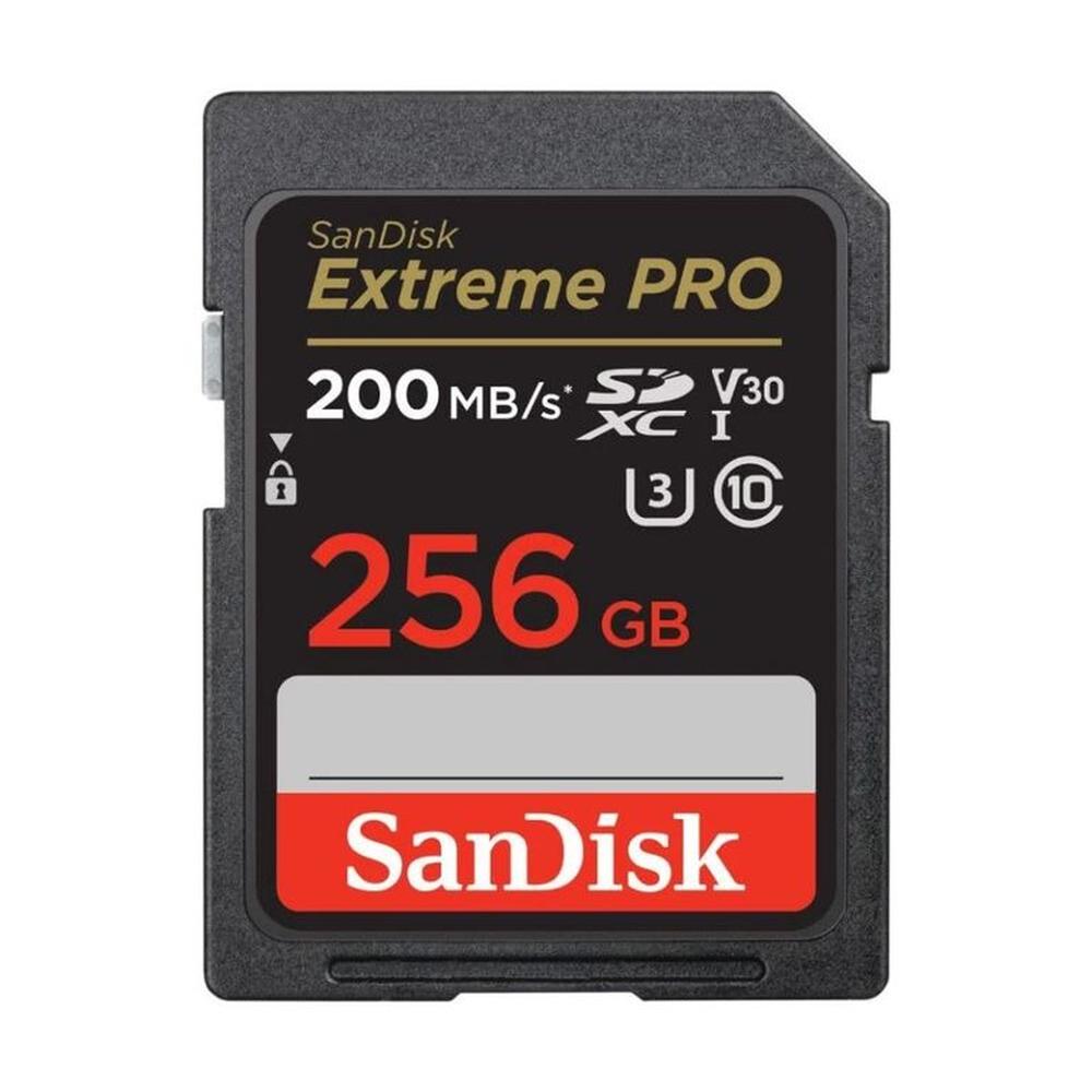 Memoria SD Sandisk Extreme Pro 256GB 200mbs Original