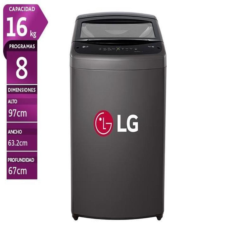 Lavadora LG 16 Kg Carga Superior Inverter WT16BVTB 2024