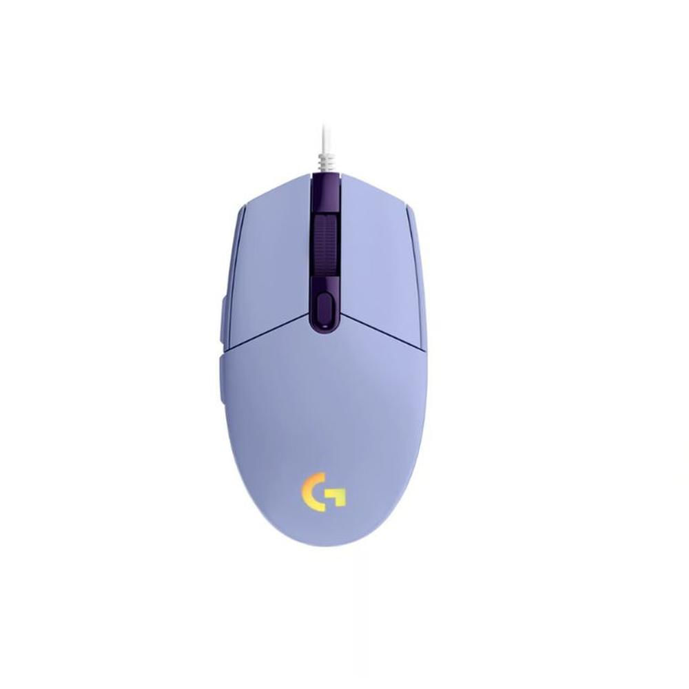 Mouse Gaming Logitech G203 RGB Lila