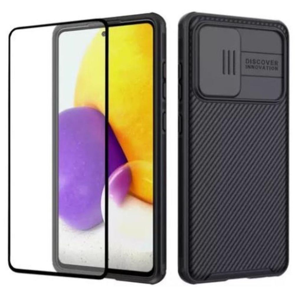 CASE NILLKIN CAMSHIELD SAMSUNG GALAXY A72 CON VIDRIO