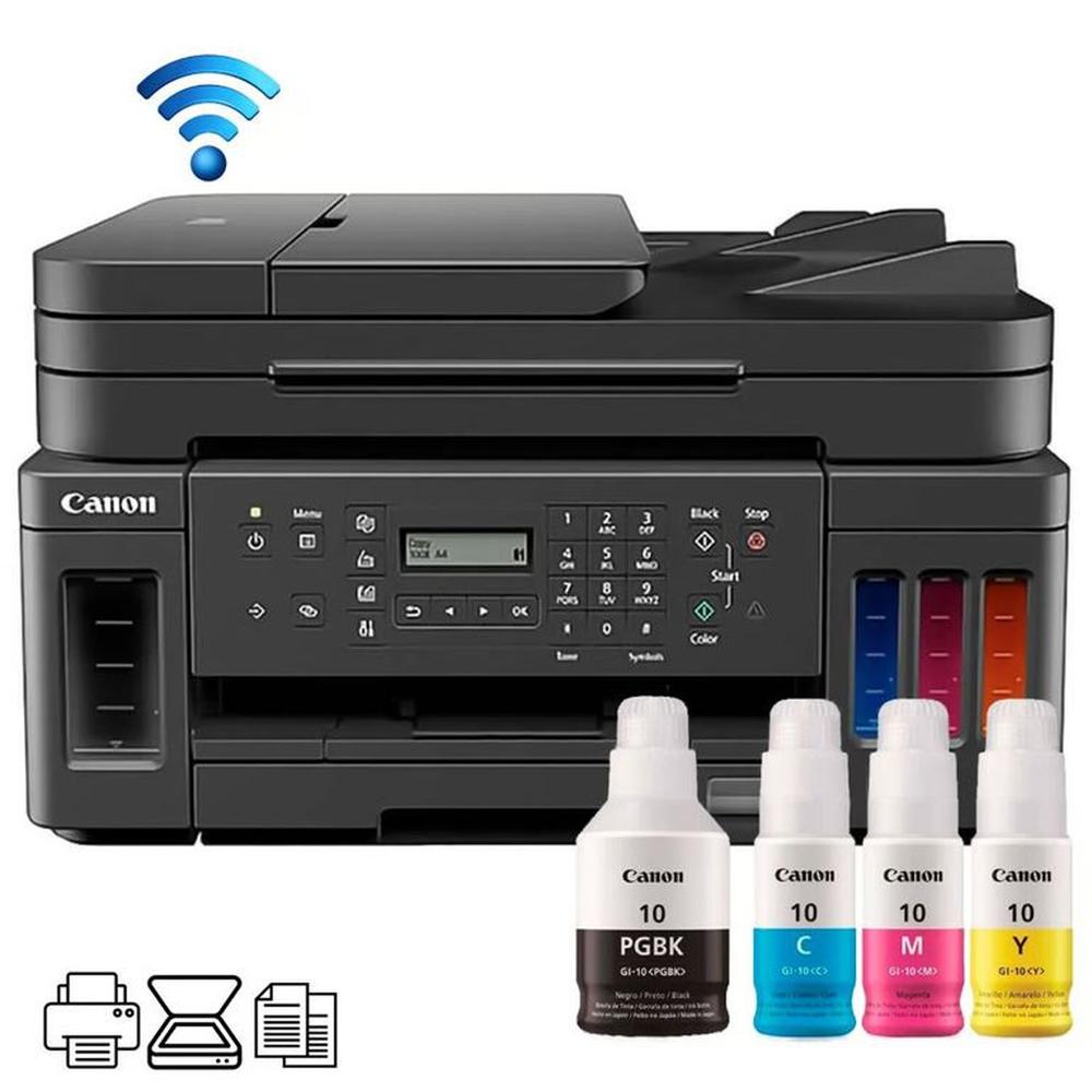 IMPRESORA MULTIFUNCIONAL CANON G7010 WIFI ADF DUPLEX