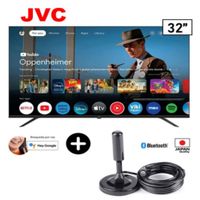 Televisor JVC Led 32 Smart HD Google TV LT-32KB127 + Antena digital