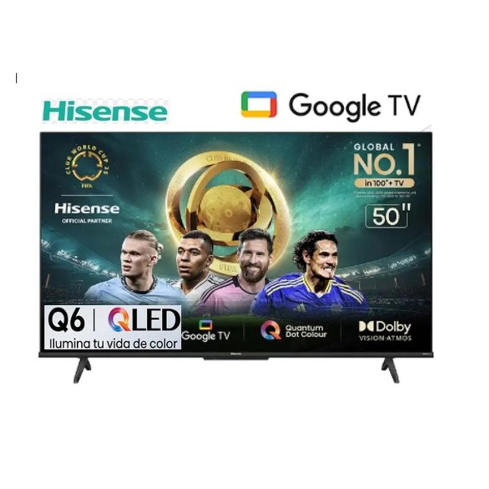Televisor HISENSE QLED 50 UHD 4K Smart TV 50Q6N