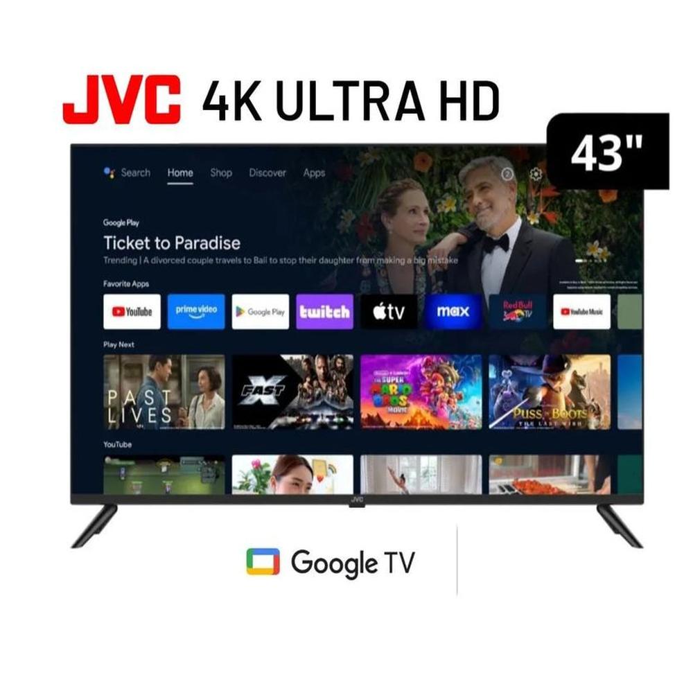 Televisor Smart Android TV JVC 43 Ultra HD 4K LT-43KB628