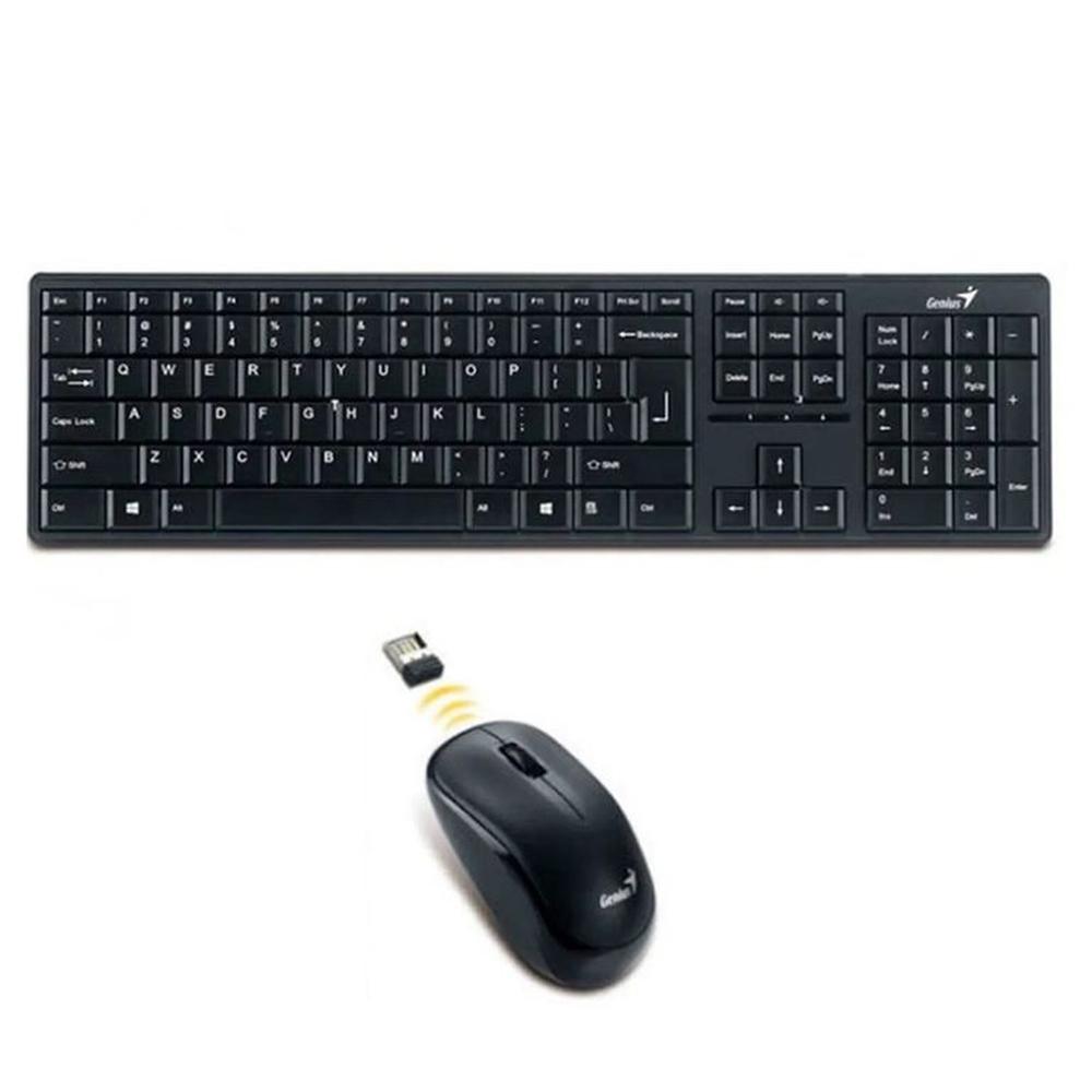 Teclado Genius + Mouse Slimstar 8230 Bt Negro