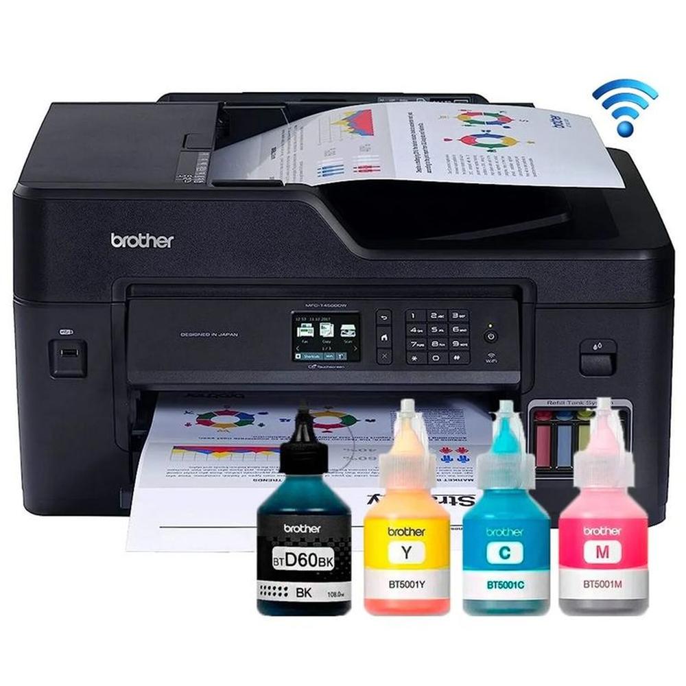 Impresora Multifuncional A3 Brother MFC-T4500 Wifi Duplex ADF