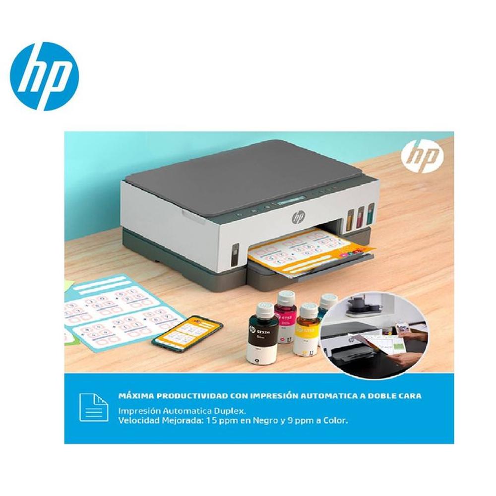 Impresora Multifuncional HP Smart Tank 720 Wifi Dúplex