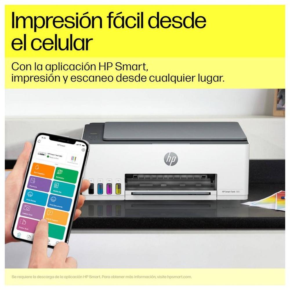 Impresora HP Smart Tank 580