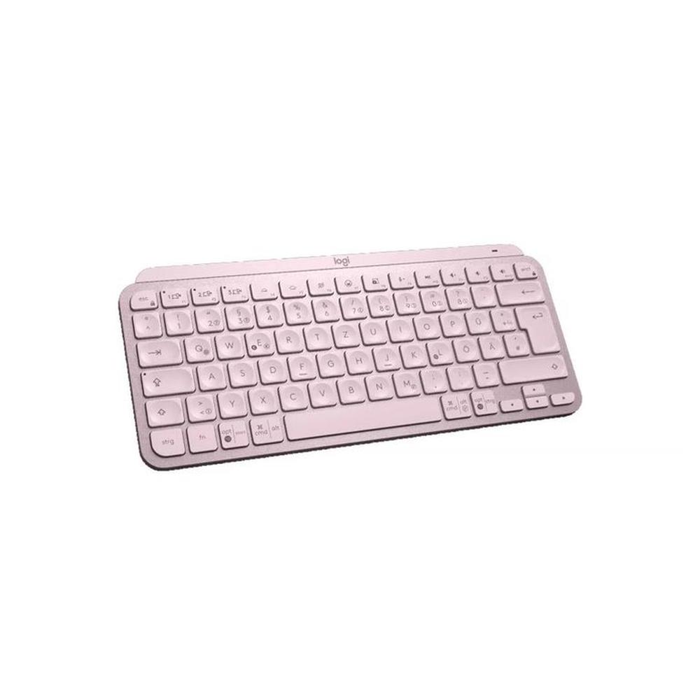 Teclado Logitech Mx Keys Mini Multi-Device Bt Iluminado Rosa Sp