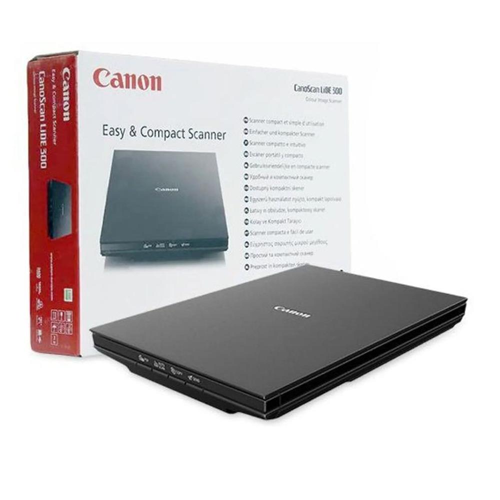 Escáner Canon Canoscan Lide 300 Negro