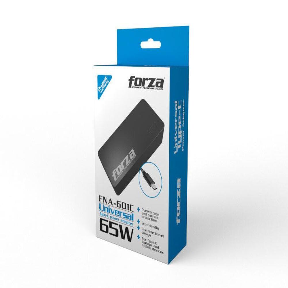 ADAPTADOR FORZA TIPO-C FNA-601C 110220 65W NEMA