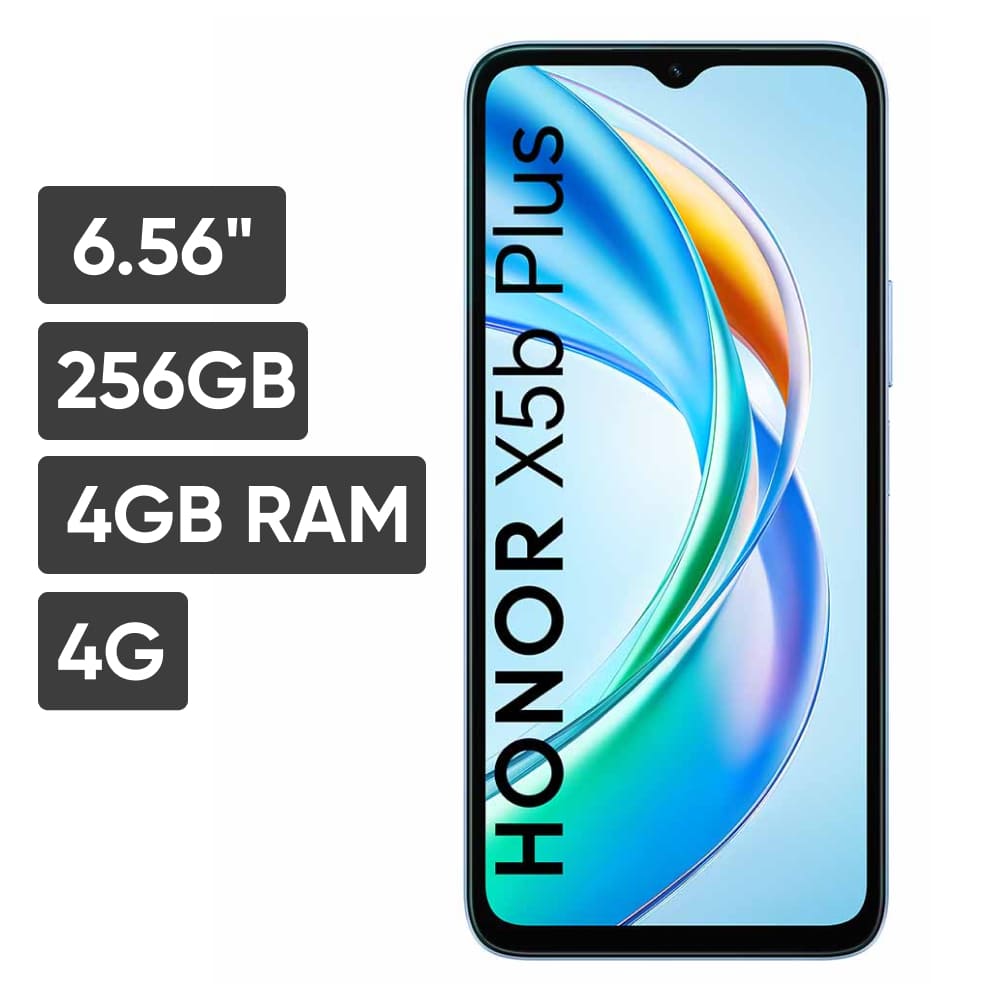 Smartphone HONOR X5B PLUS 6.56"" 4GB 256GB 50 MP + 0.08 MP Ocean Blue
