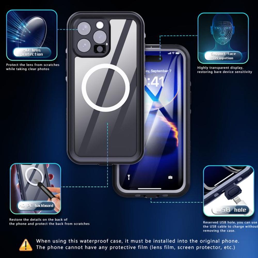 CASE ACUATICO REDPEPPER IPHONE 16 PRO