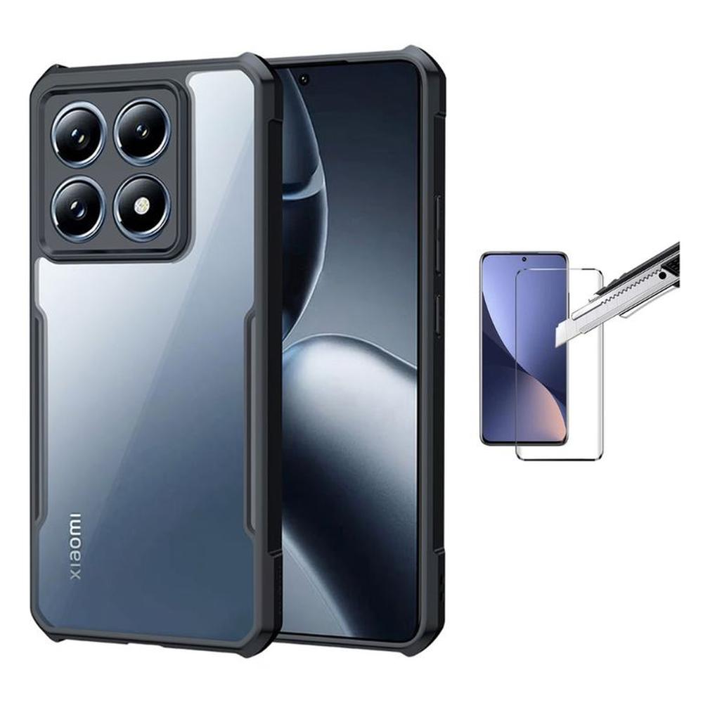 CASE XUNDD BUMPER XIAOMI MI 14T PRO Y VIDRIO